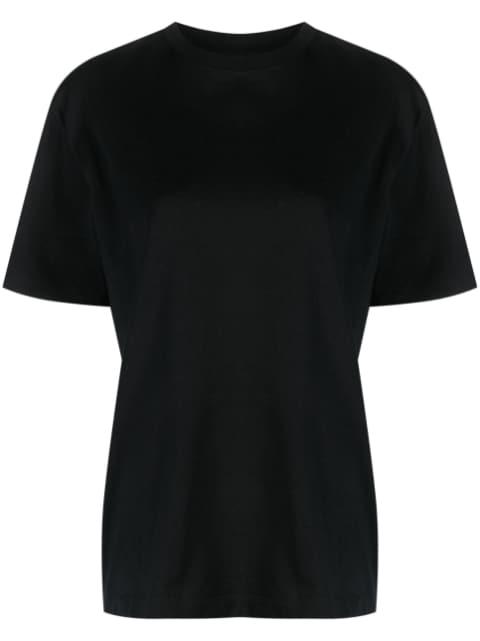 boxy logo-patch T-shirt by ARMARIUM