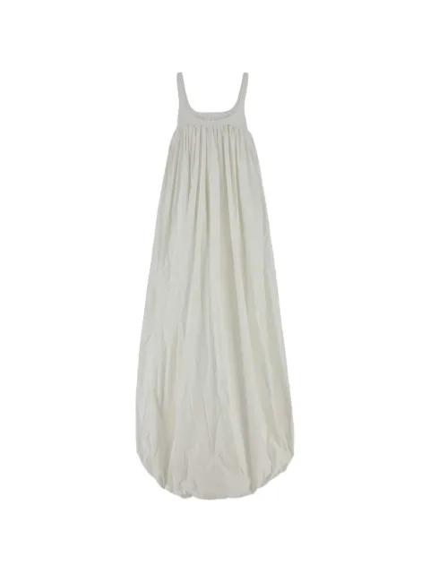 gathered balloon-hem dress by ARMARIUM