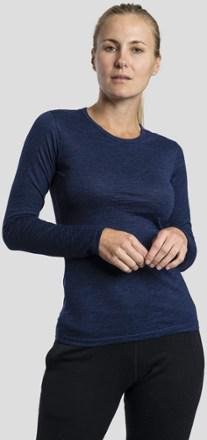 160 Ultralight Alpaca Wool Long-Sleeve Base Layer Shirt by ARMS OF ANDES