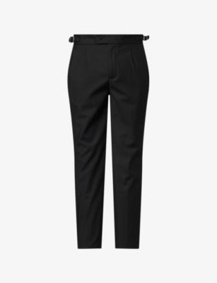 Adjustable-Waistband Formal Woven Trousers by ARNE Adjustable-Waistband Formal Woven Trousers by ARNE