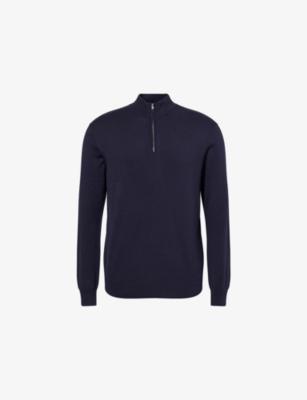 Funnel-Neck Long-Sleeve Knitted Cardigan by ARNE