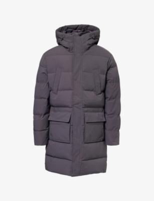 Hooded Mid-Length Puffer Parka by ARNE