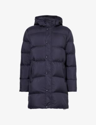 Mid-Length Padded Shell-Down Coat by ARNE