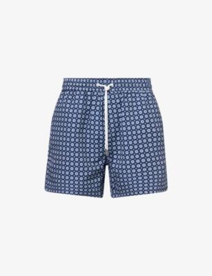 Mosaic Drawstring Swim Shorts by ARNE