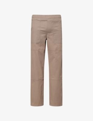 Straight-Leg Worker Cotton-Blend Trousers by ARNE