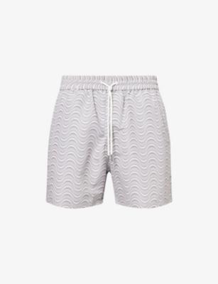 Wave Drawstring Swim Shorts by ARNE