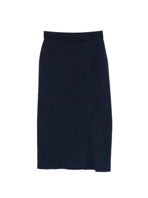 ribbed midi skirt by AROVESCIO