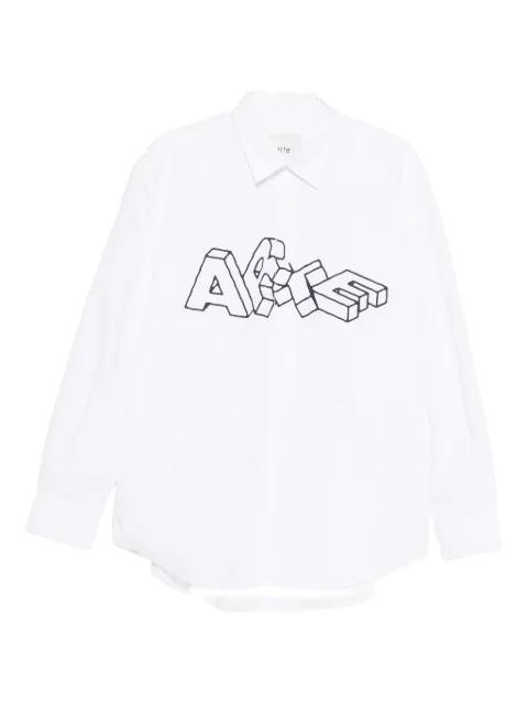 3D-lettering shirt by ARTE ANTWERP