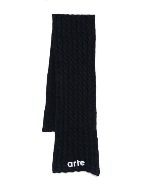 cable-knit scarf by ARTE ANTWERP