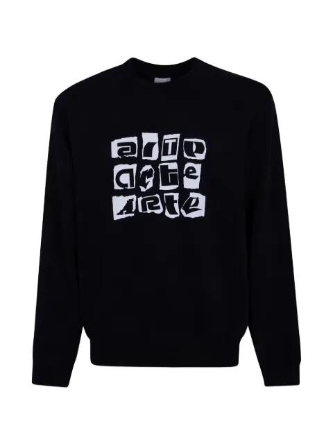 graphic-print sweater by ARTE ANTWERP