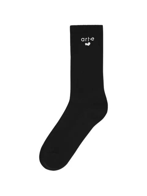 heart logo socks by ARTE ANTWERP