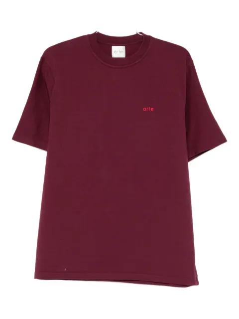 logo-embroidered T-shirt by ARTE ANTWERP