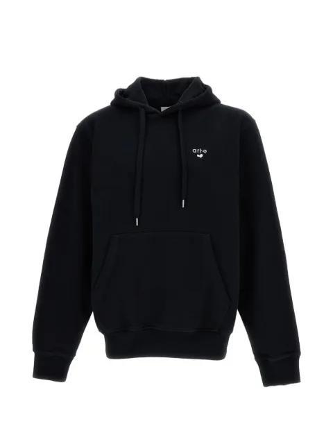 logo-embroidered drawstring hoodie by ARTE ANTWERP
