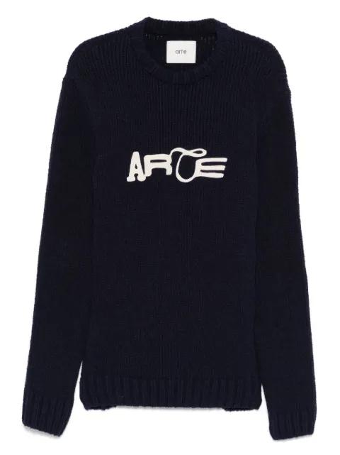 logo-embroidered sweater by ARTE ANTWERP
