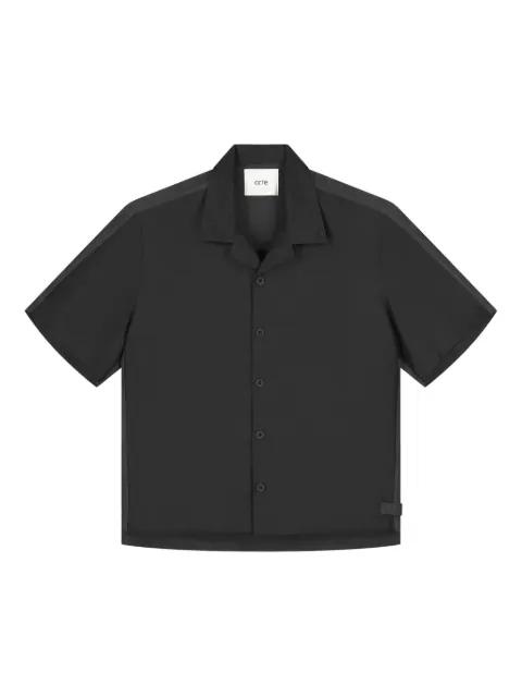 panelled short-sleeve shirt by ARTE ANTWERP