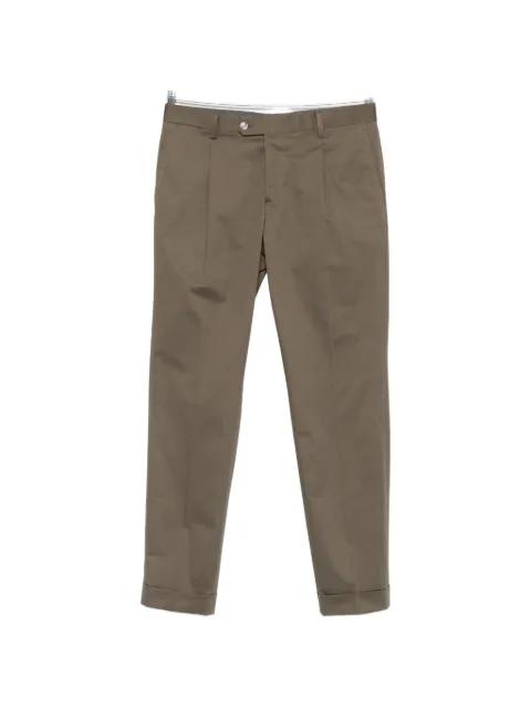 pleated turn-up trousers by ARTE ANTWERP