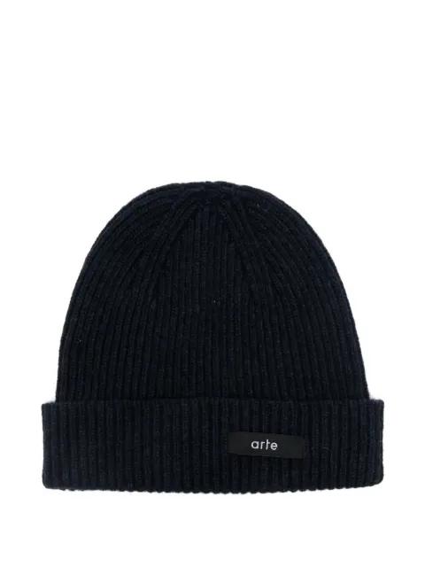 ribbed-knit beanie hat by ARTE ANTWERP