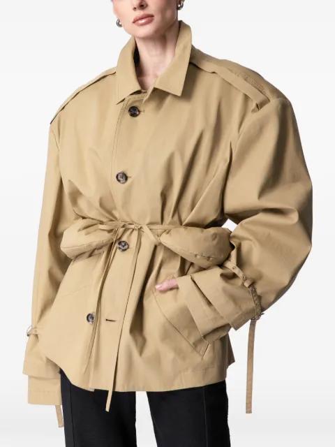belted trench jacket by ARTICLE TEN