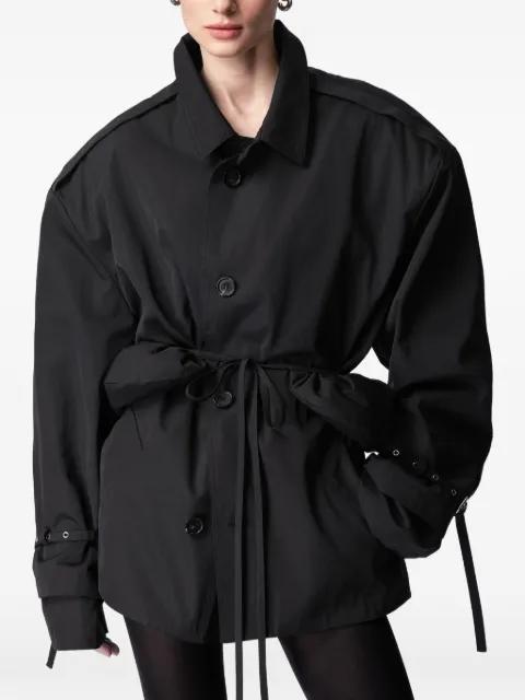 belted trench jacket by ARTICLE TEN