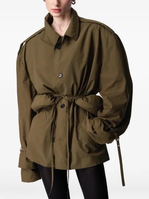 belted trench jacket by ARTICLE TEN