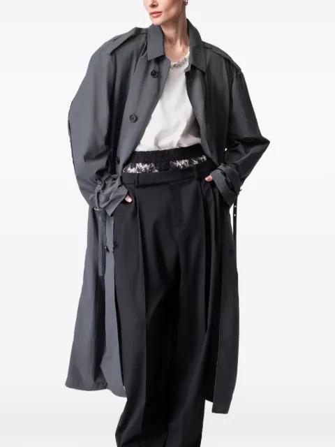 double-sleeve trench coat by ARTICLE TEN