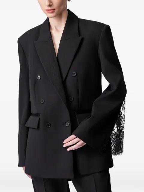 lace-detail blazer by ARTICLE TEN