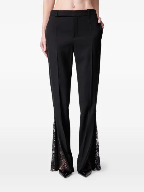 lace-detail trousers by ARTICLE TEN