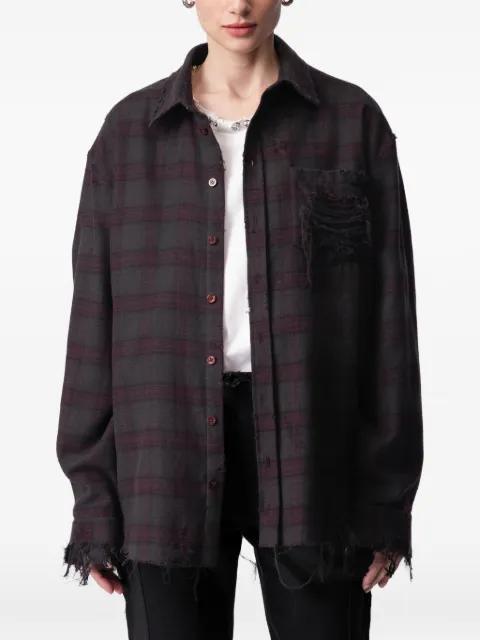 plaid cotton shirt by ARTICLE TEN