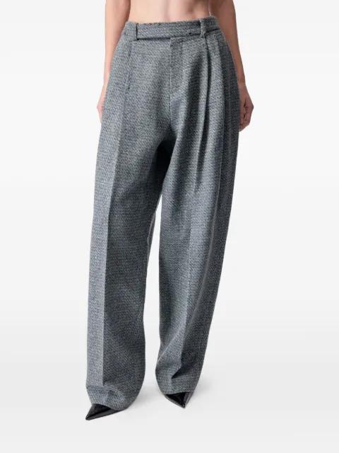 tweed wool trousers by ARTICLE TEN