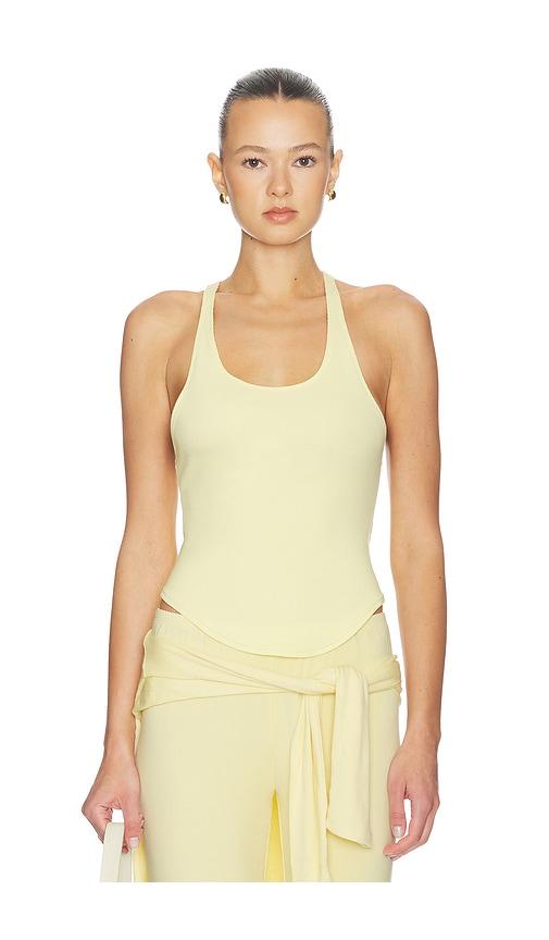 Artless Haze Top in Lemon by ARTLESS