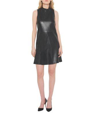 Crawford Upcycled Leather Dress by AS BY DF