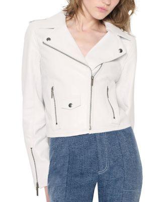 Cult Recycled Leather Jacket by AS BY DF
