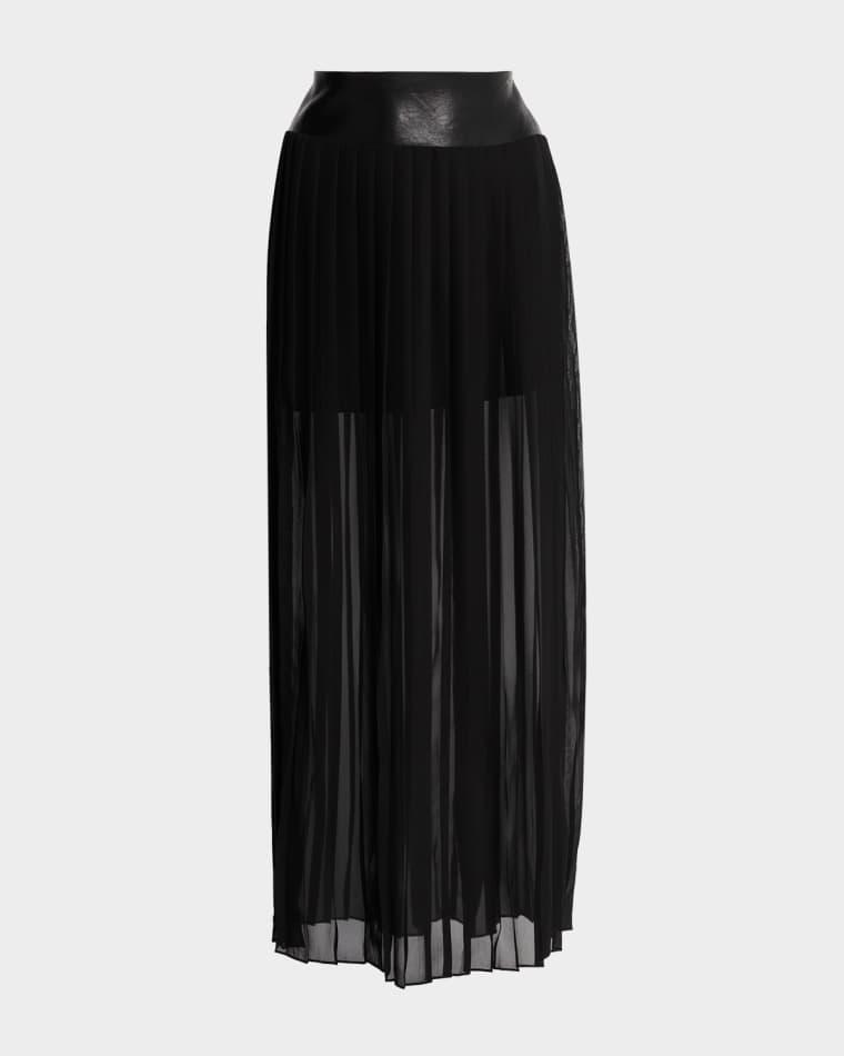 Felice Pleated Maxi Skirt by AS BY DF