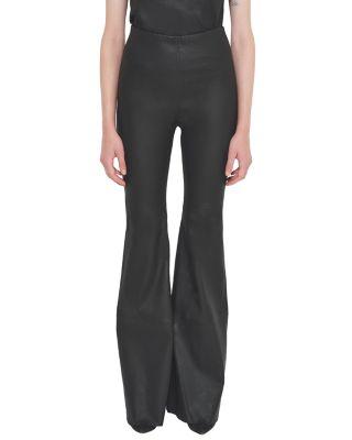 Kat Stretch Leather Leggings by AS BY DF
