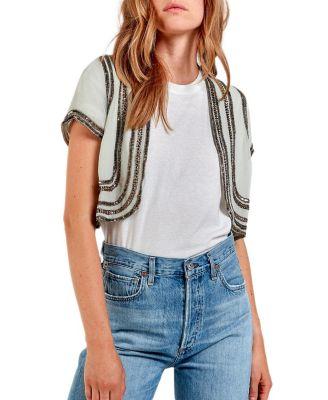 Kiki Beaded Capelet by AS BY DF