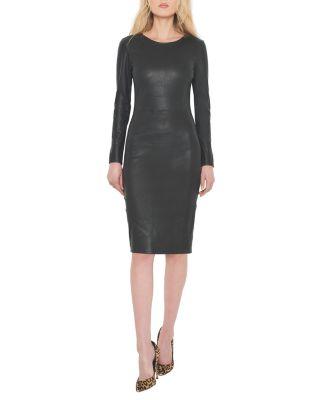 Mrs Smith Stretch Leather Dress by AS BY DF