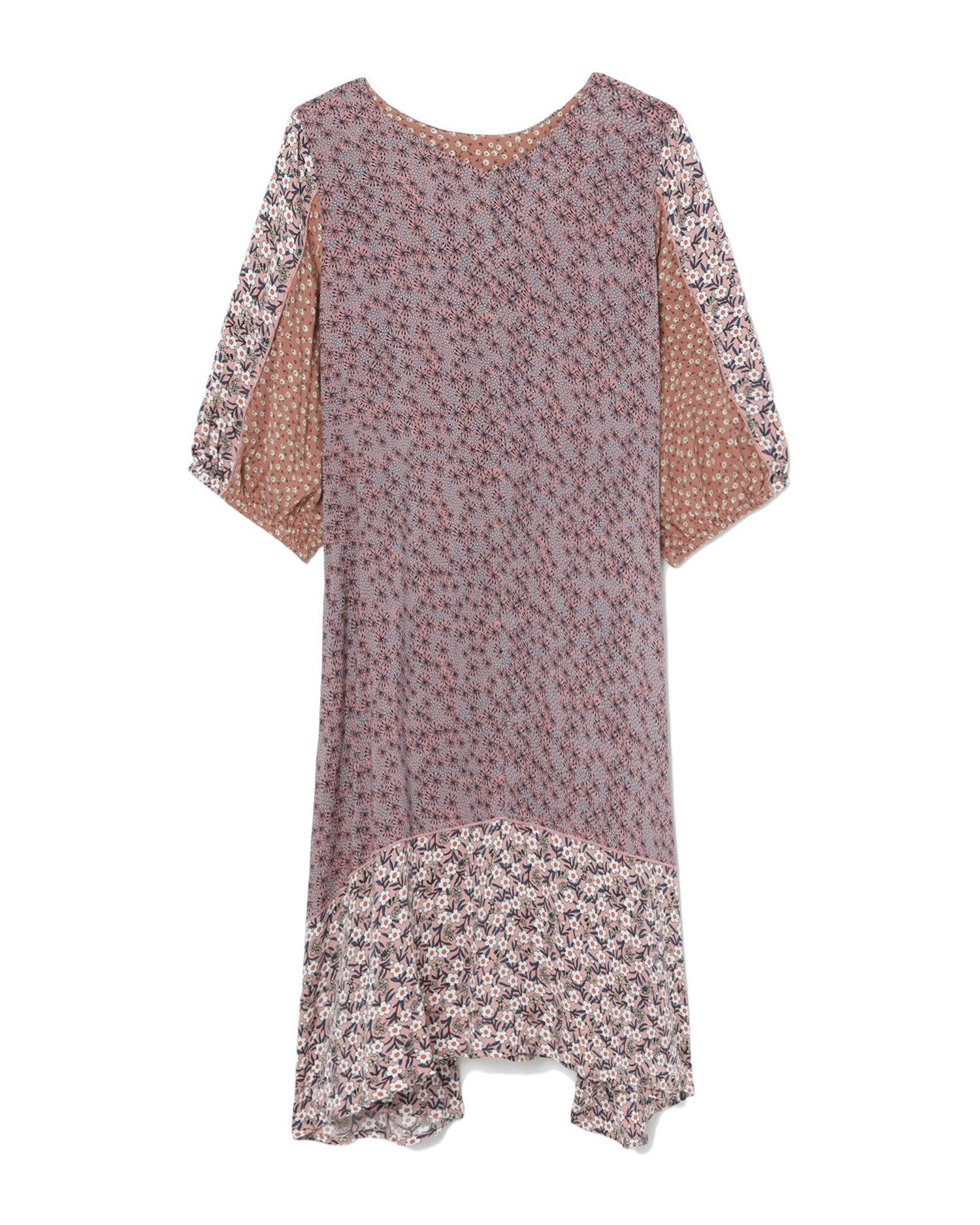 Multi-pattern knee length dress by AS KNOW AS