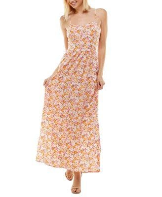 Juniors' Molded-Cup Maxi Dress by AS U WISH