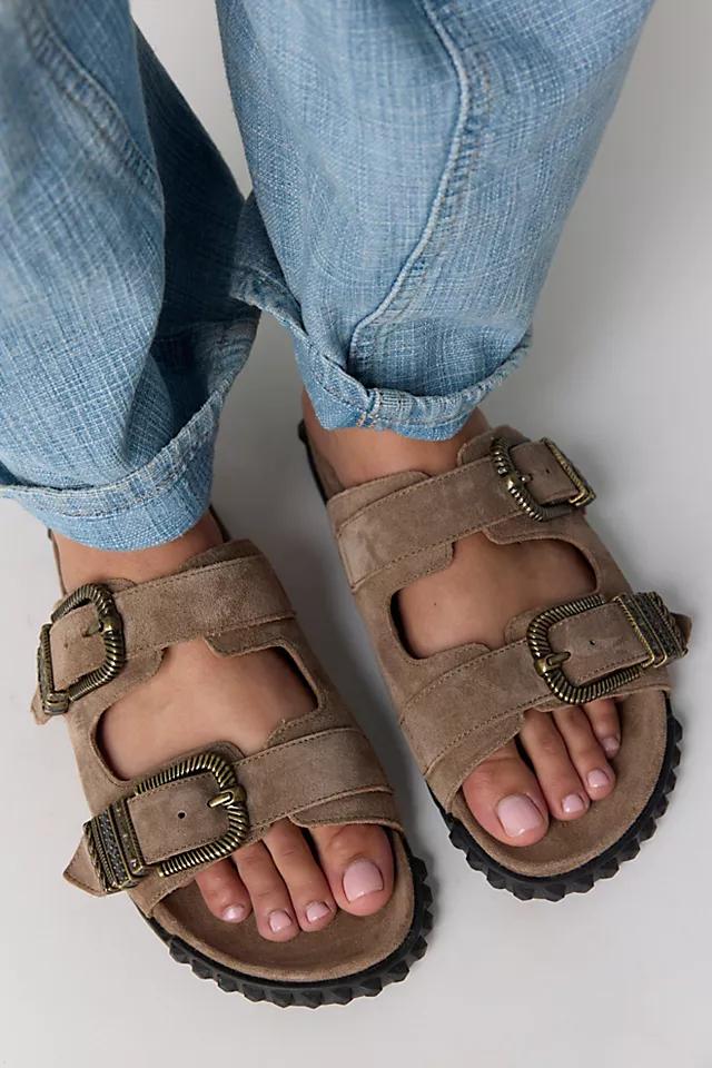 Fiora Footbed Sandals by ASH | FREE PEOPLE