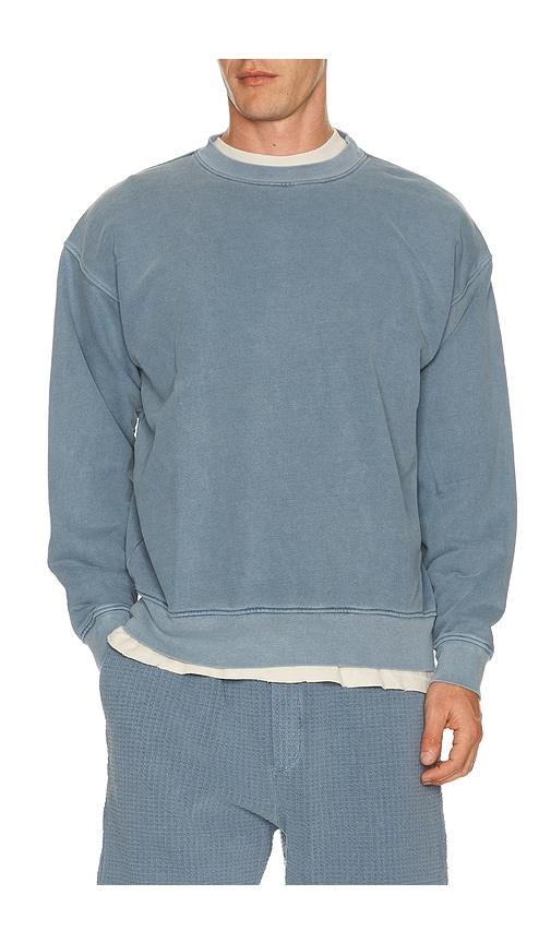 Asher Kane Crew Neck Sweatshirt in Blue by ASHER