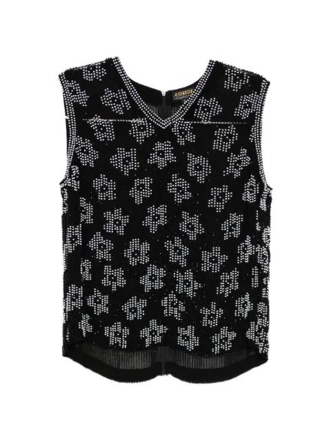 bead-embellished vest by ASHISH