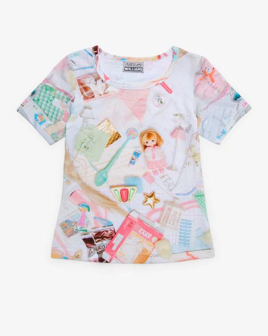 Ashley Williams - Women's Baby Tee - (Print) by ASHLEY WILLIAMS