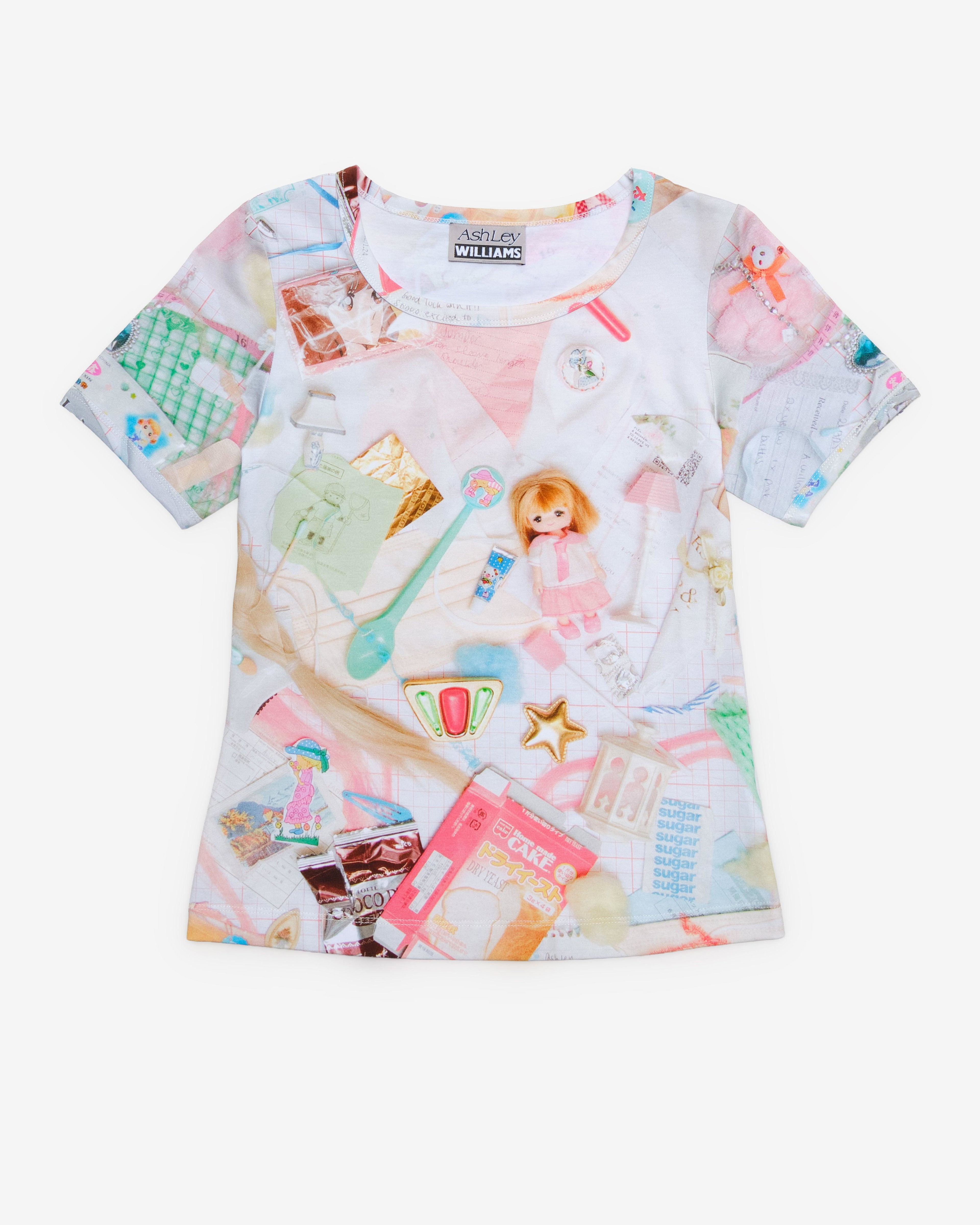 Ashley Williams - Women's Baby Tee - (Treasure) by ASHLEY WILLIAMS