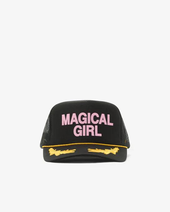 Ashley Williams - Women's Black Embroidered Trucker Hat - (Black) by ASHLEY WILLIAMS