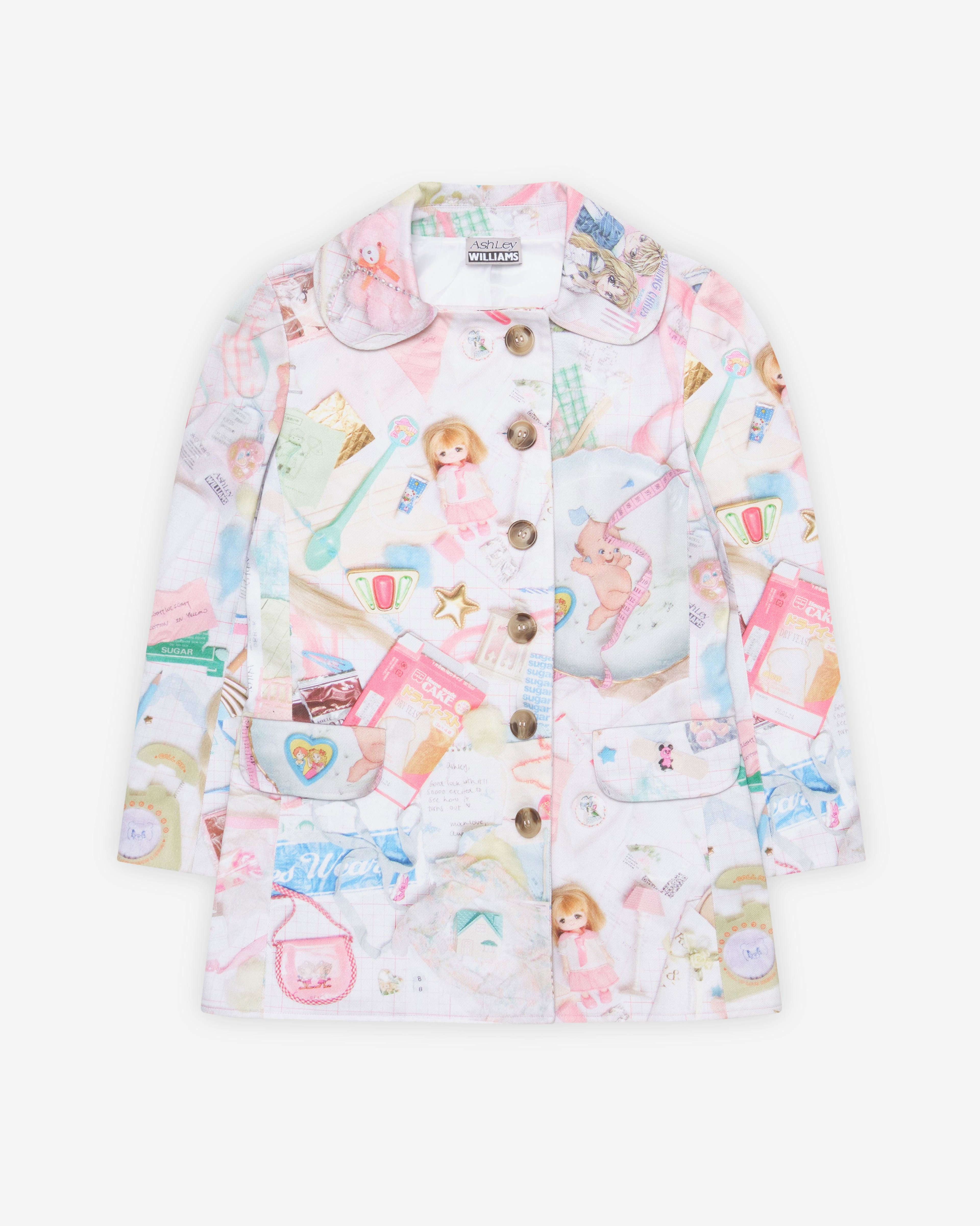 Ashley Williams - Women's Boarding School Coat - (Treasure) by ASHLEY WILLIAMS