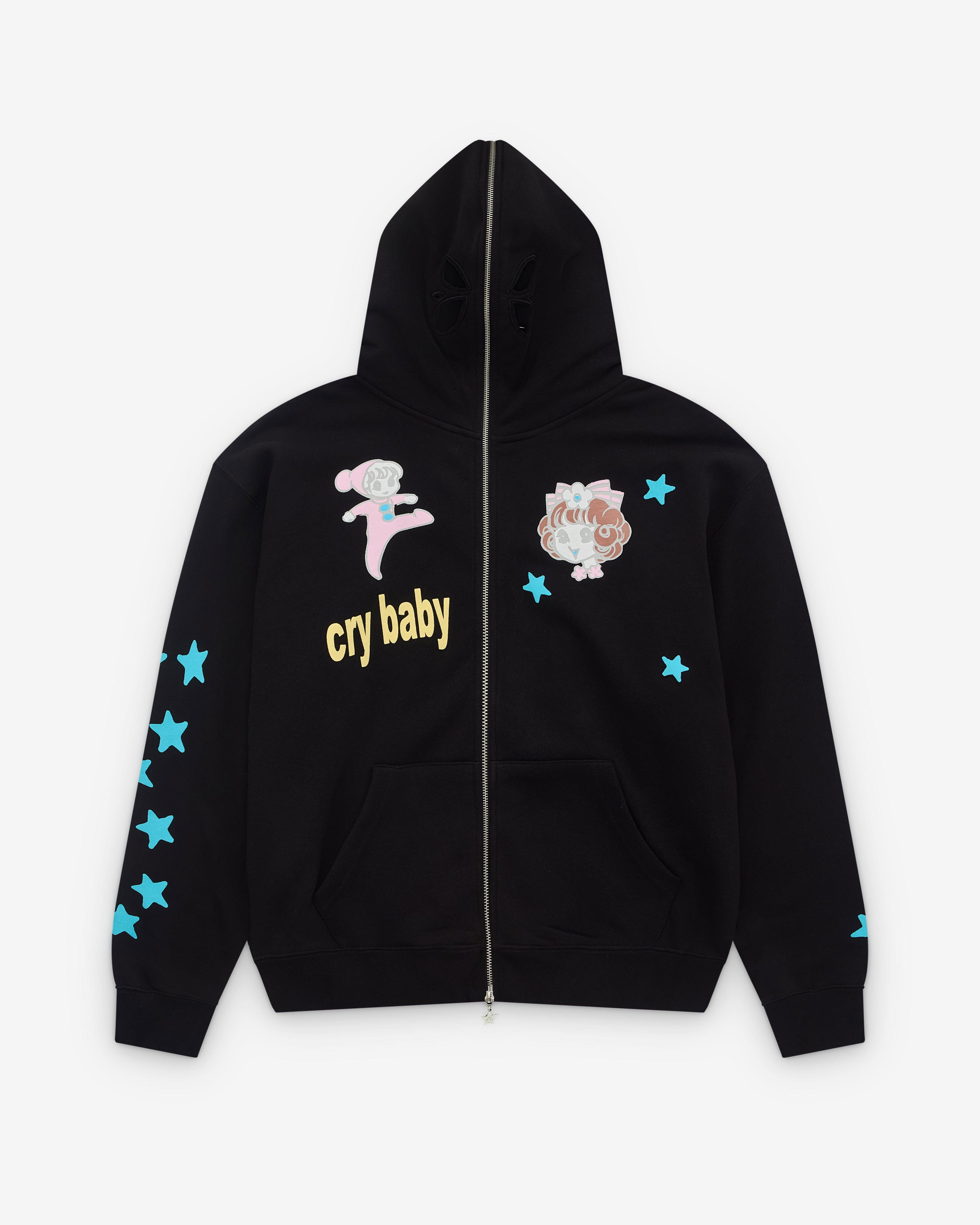 Ashley Williams - Women's Cry Baby Butterfly Hoodie - (Black) by ASHLEY WILLIAMS
