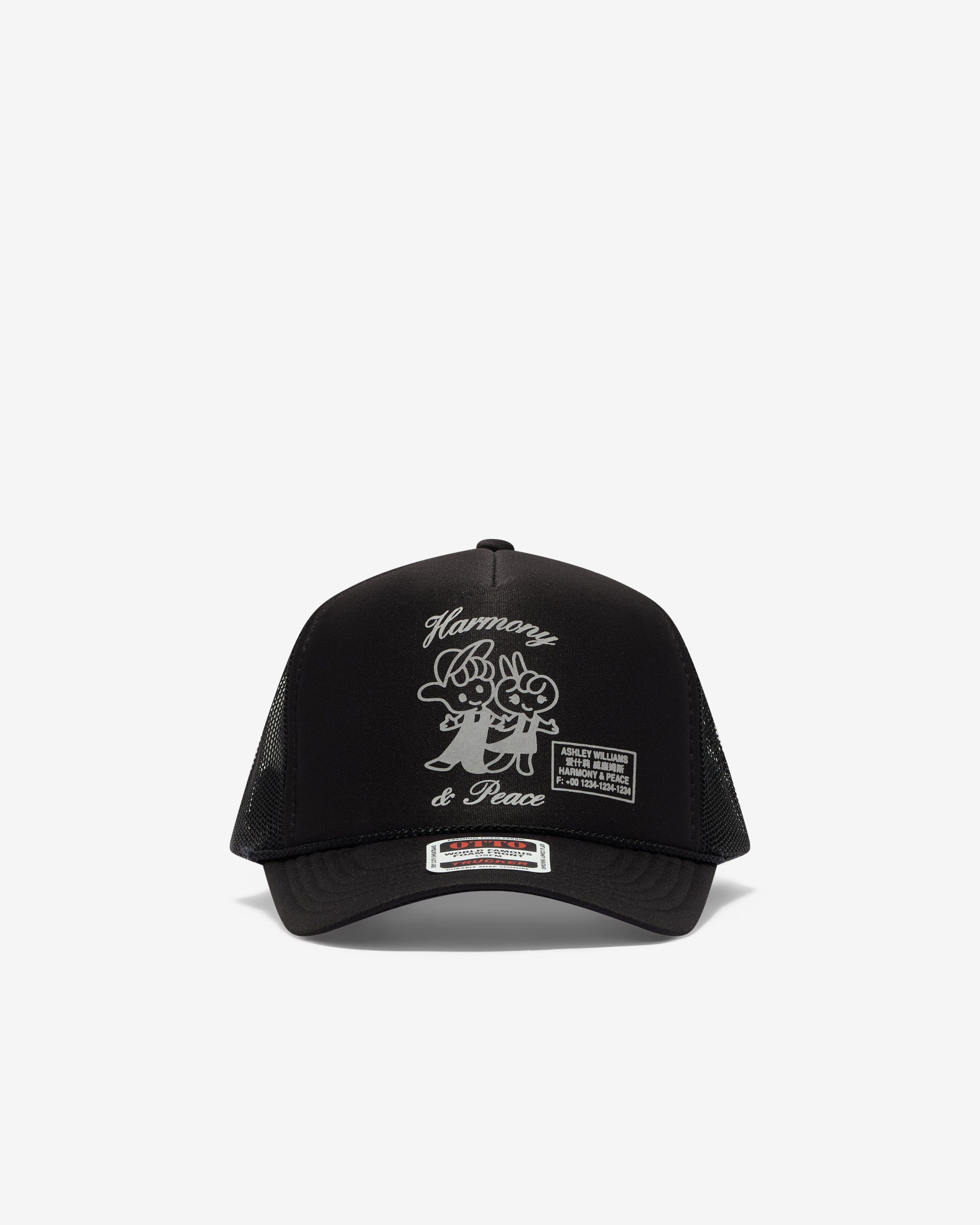 Ashley Williams - Women’s Harmony & Peace Cap - (Black) by ASHLEY WILLIAMS