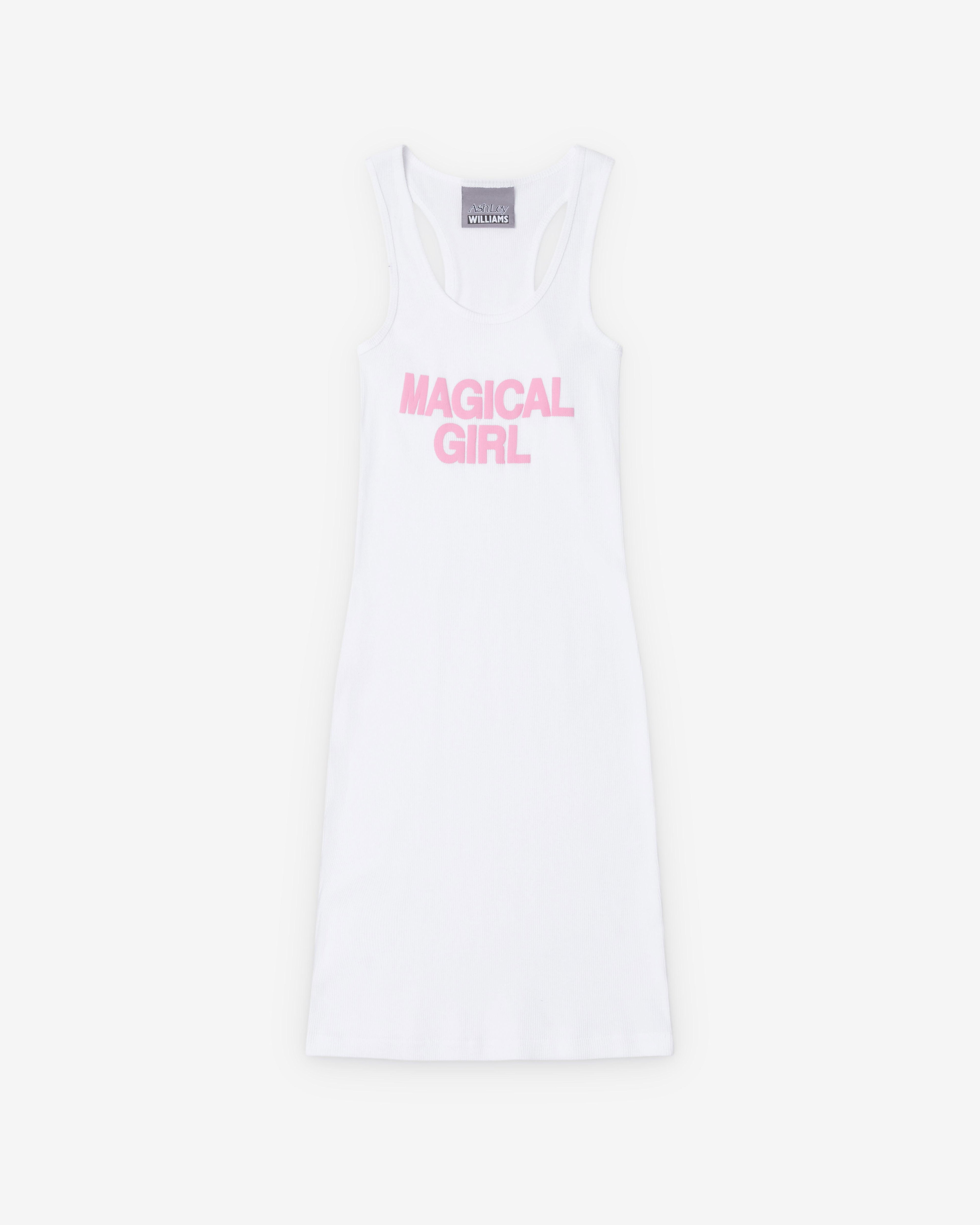 Ashley Williams - Women's Magical Vest Dress - (White) by ASHLEY WILLIAMS