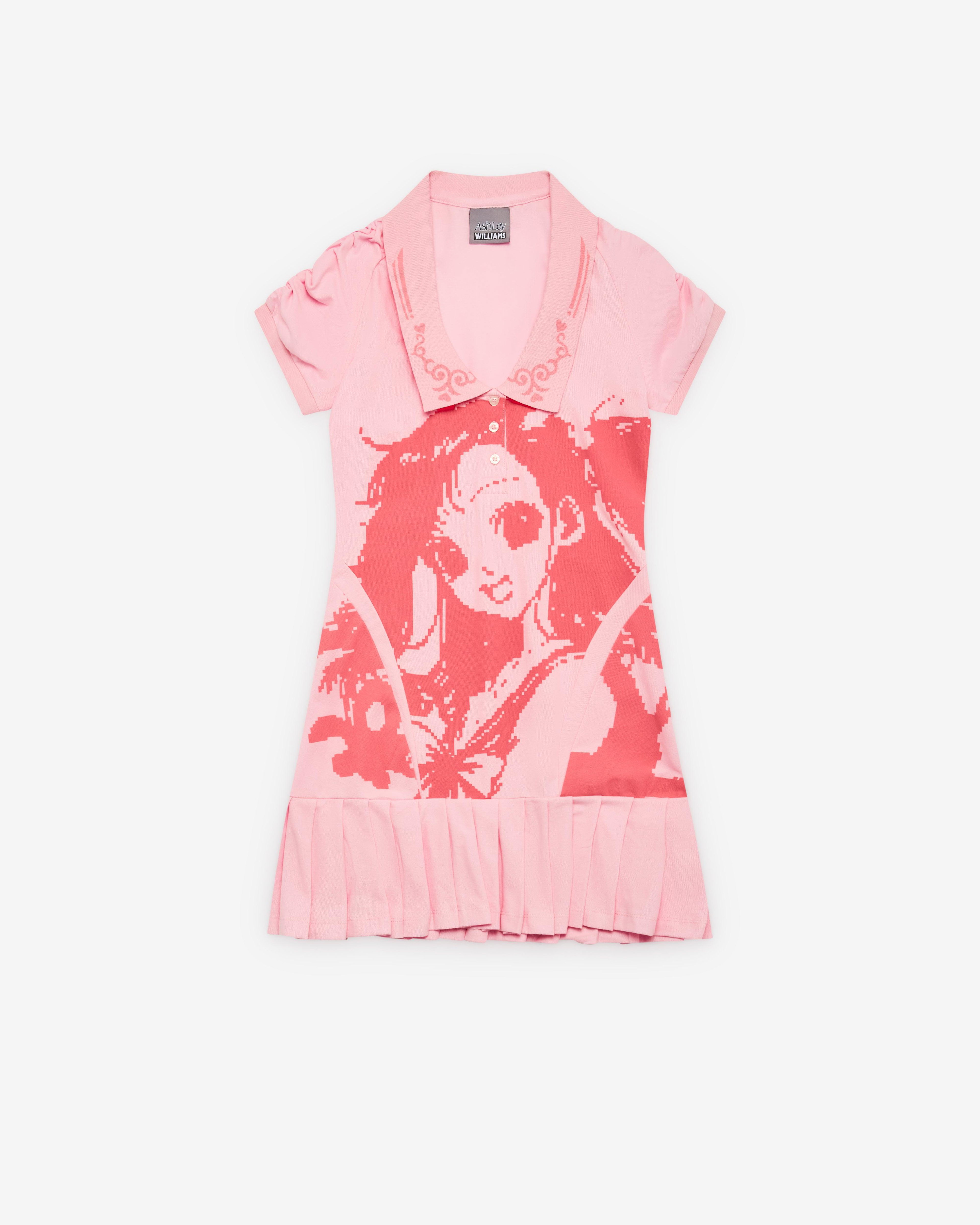 Ashley Williams - Women's Manga Amelia Dress - (Pink) by ASHLEY WILLIAMS