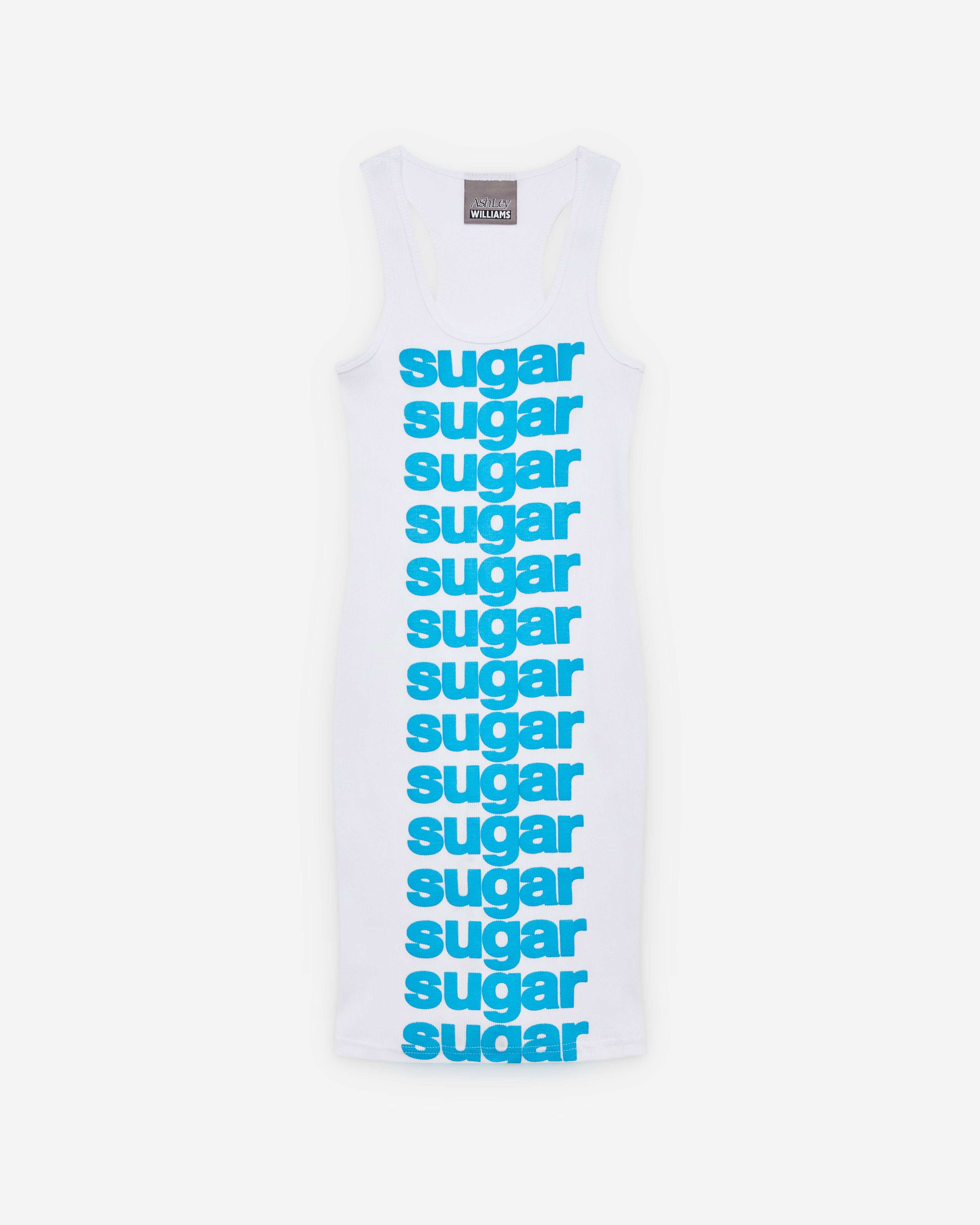 Ashley Williams - Women's Sugar Vest Dress - (White) by ASHLEY WILLIAMS